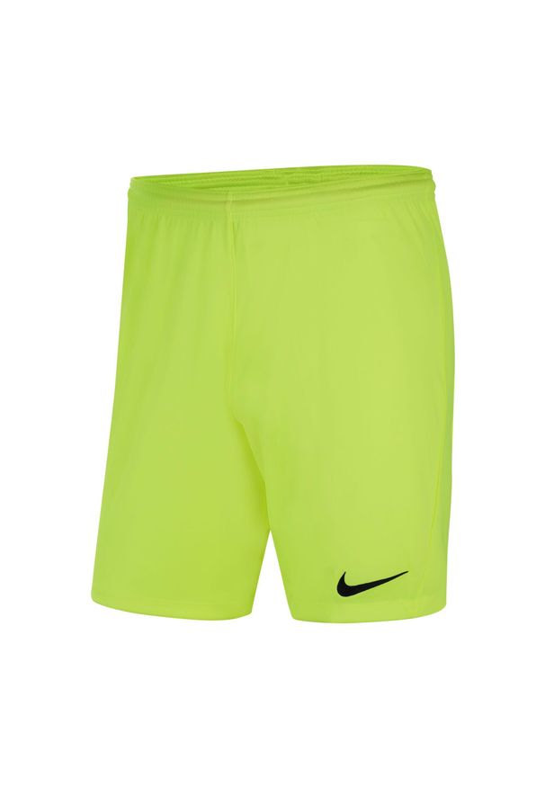 Spodnie piłkarskie męskie Nike Dry Park Iii. Kolor: czarny. Długość: krótkie. Sport: piłka nożna