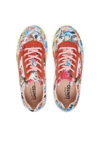 Laura Vita Sneakersy Soleno 23 Kolorowy. Materiał: skóra. Wzór: kolorowy #4