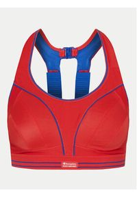 Shock Absorber Biustonosz sportowy Ultimate Run U10046 Czerwony. Kolor: czerwony. Materiał: syntetyk. Sport: bieganie