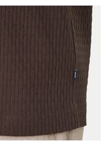 JOOP! Polo Jorge 30101934 Brązowy Slim Fit. Typ kołnierza: polo. Kolor: brązowy. Materiał: bawełna #5