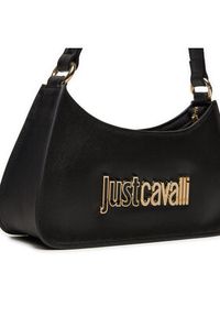 Just Cavalli Torebka 76RA4BB6 Czarny. Kolor: czarny. Materiał: skórzane