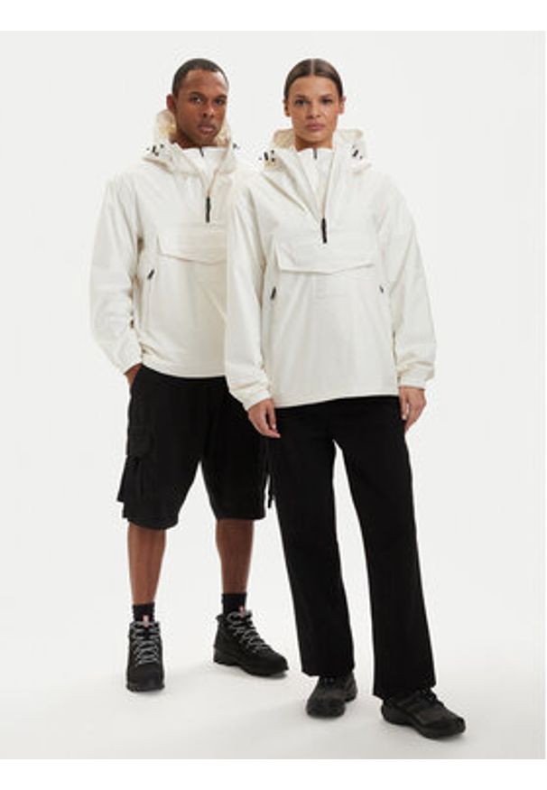 Napapijri Kurtka anorak RF Next WB NP0A4FI3 Écru Loose Fit. Kolor: kremowy. Materiał: syntetyk