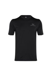 Koszulka treningowa męska Under Armour Rush Energy. Kolor: czarny. Sport: fitness #1