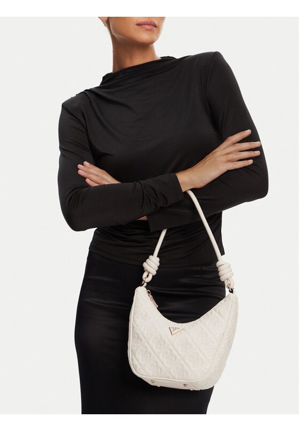 Guess Torebka HWQL96 58180 Biały. Kolor: biały. Materiał: skórzane