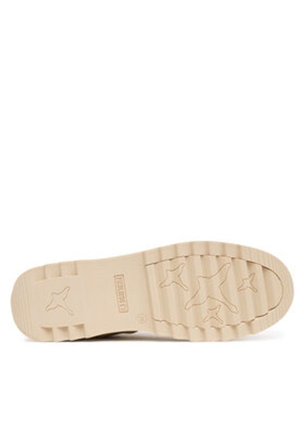 Pikolinos Trzewiki W3W-8564C11 Beżowy. Kolor: beżowy. Materiał: skóra