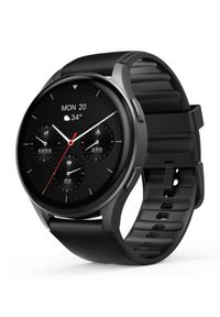 hama - Smartwatch Hama Smartwatch 8900, GPS, AMOLED 1.43, czarna koperta, czarny pasek silikonowy. Rodzaj zegarka: smartwatch. Kolor: czarny. Styl: elegancki, sportowy #1