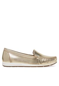 Mokasyny Marco Tozzi. Kolor: złoty #1