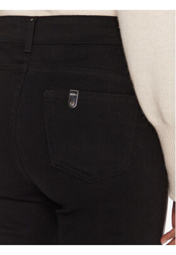 Liu Jo Spodnie z imitacji skóry UF5035 E0747 Czarny Skinny Fit. Kolor: czarny. Materiał: bawełna