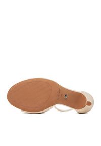 Nine West Sandały S4S16766 Beżowy. Kolor: beżowy. Materiał: materiał #2