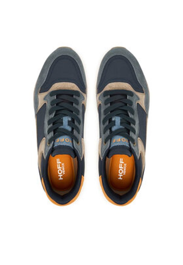 HOFF Sneakersy City Venice 22502603 Granatowy. Kolor: niebieski. Materiał: zamsz, skóra