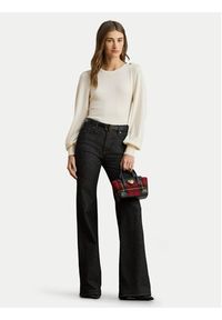 Lauren Ralph Lauren - LAUREN RALPH LAUREN Sweter 200980974002 Beżowy Relaxed Fit. Kolor: beżowy. Materiał: bawełna #5