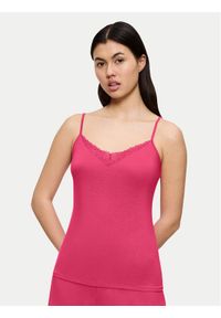 Triumph Koszulka piżamowa Aura Spotlight 10221405 Różowy Regular Fit. Kolor: różowy #1