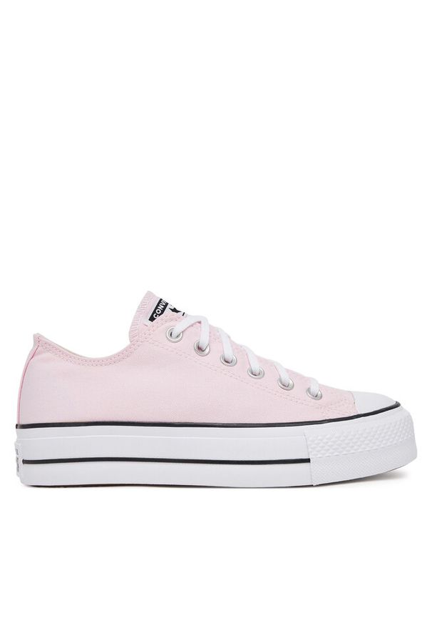 Trampki Converse. Kolor: różowy. Obcas: na platformie