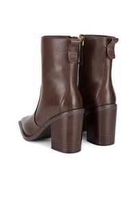 Gino Rossi Botki WGA3323-1Z Brązowy. Kolor: brązowy. Materiał: skóra #4