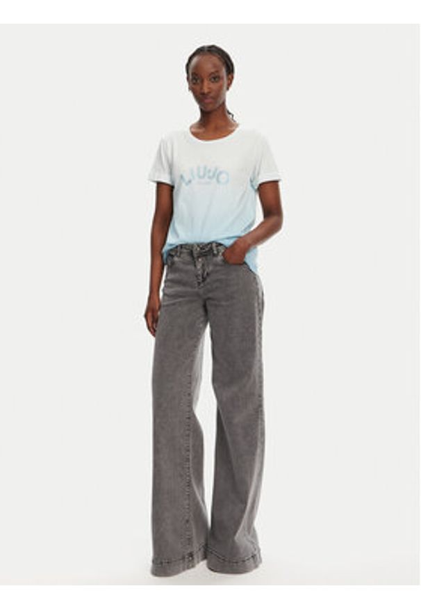 Liu Jo T-Shirt TA5267 JS923 M9112 Niebieski Regular Fit. Kolor: niebieski. Materiał: bawełna