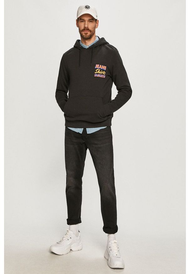 Wrangler - Bluza. Okazja: na co dzień. Kolor: czarny. Styl: casual