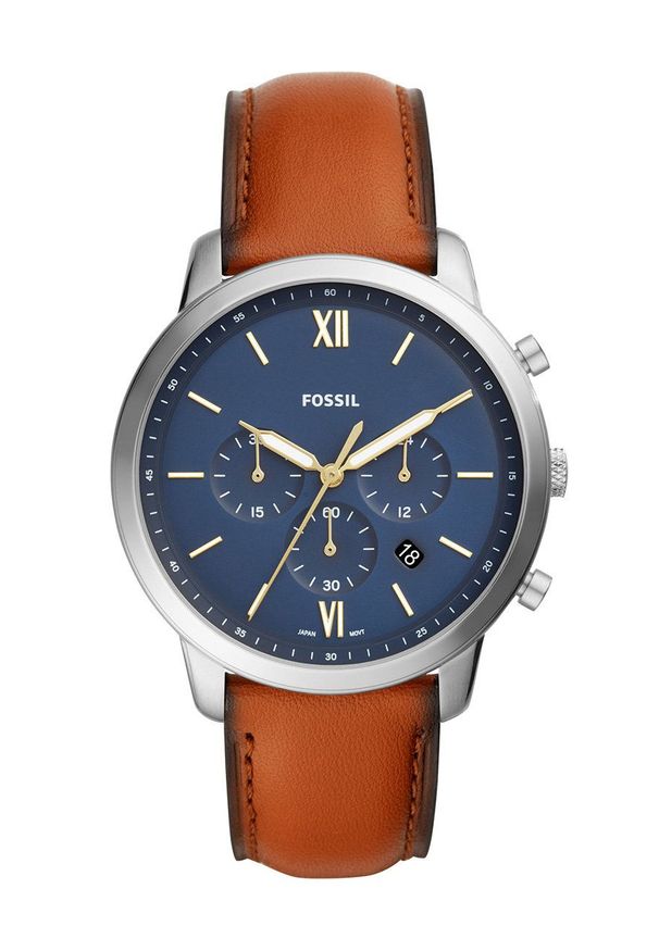 Fossil - Zegarek FS5453. Materiał: materiał, skóra