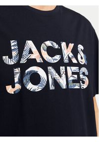 Jack & Jones T-Shirt Bryan 12268127 Granatowy Relaxed Fit. Kolor: niebieski. Materiał: bawełna #5