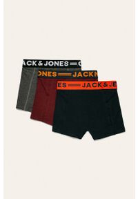 Jack & Jones - Bokserki dziecięce 128-164 cm (3-pack). Kolor: szary. Materiał: bawełna, dzianina, elastan. Wzór: gładki #2