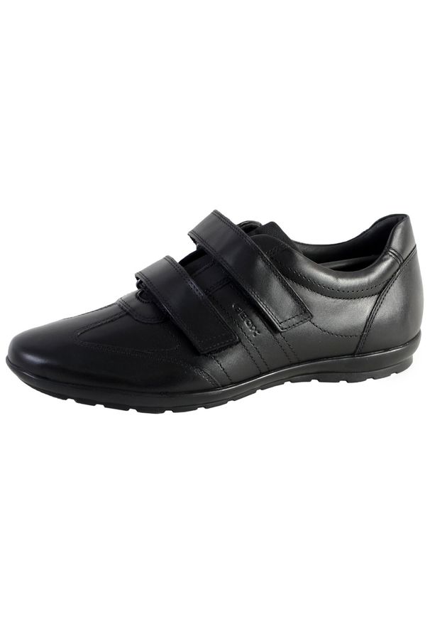Buty codzienne z rzepami Geox Symbol. Okazja: na co dzień. Zapięcie: rzepy. Kolor: czarny