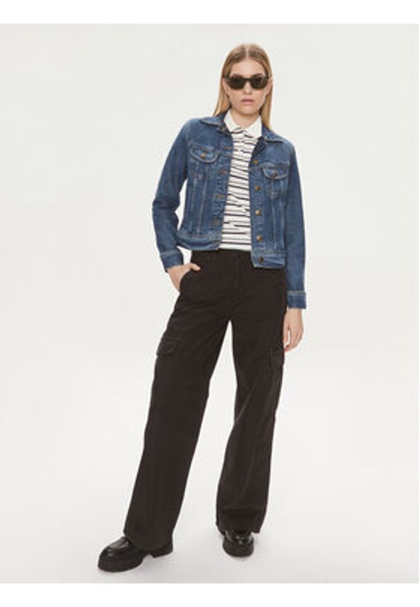 Levi's® Spodnie materiałowe A6077-0003 Czarny Baggy Fit. Kolor: czarny. Materiał: bawełna