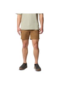 columbia - Spodenki trekkingowe męskie Columbia Landroamer Twill. Kolor: brązowy. Sport: turystyka piesza