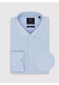 Pako Lorente - PAKO LORENTE – Błękitna koszula bawełniana. Kolor: niebieski. Materiał: bawełna. Długość rękawa: długi rękaw. Długość: długie. Sezon: wiosna, lato #8