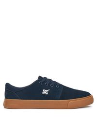 DC Shoes Sneakersy SS25-3C015 Granatowy. Kolor: niebieski. Materiał: zamsz, skóra
