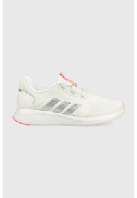 Adidas - adidas buty do biegania Edge Lux 5 kolor biały. Zapięcie: sznurówki. Kolor: biały. Materiał: materiał, guma. Szerokość cholewki: normalna