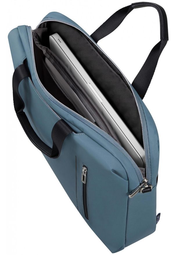 Torba Samsonite 15.6'' Ongoing petrol grey. Styl: biznesowy