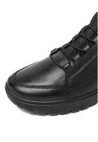 Rieker Półbuty N1357-00 Czarny. Kolor: czarny. Materiał: skóra #3
