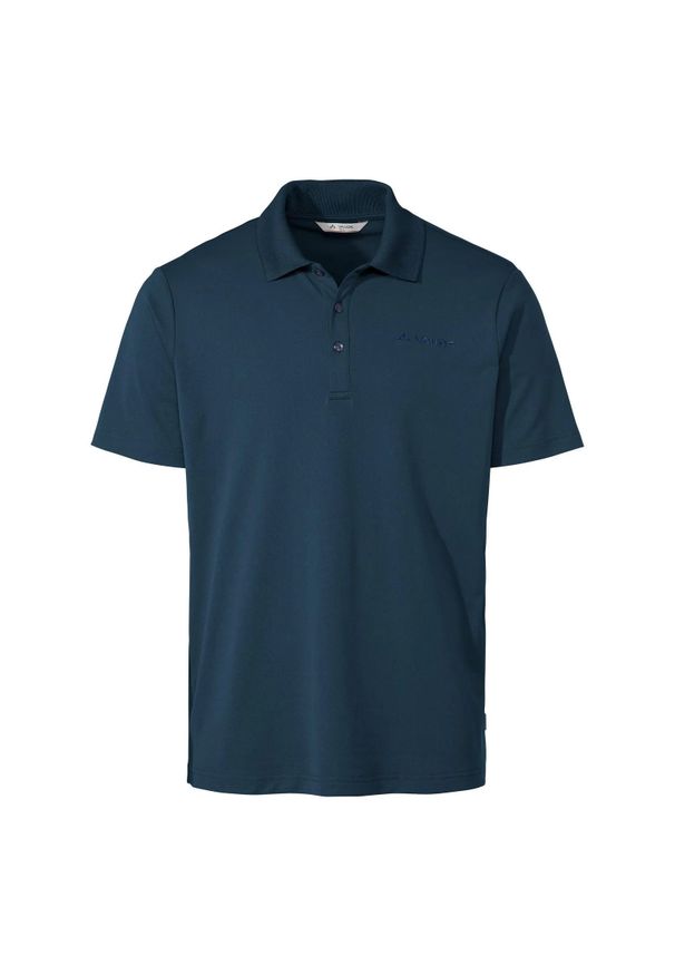 Vaude - Polo VAUDE Essential. Typ kołnierza: polo. Kolor: niebieski. Sezon: lato