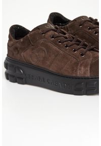 Sneakersy męskie zamszowe CESARE CASADEI. Materiał: zamsz #4