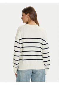 Guess Jeans Sweter W5BR03 Z3HM1 Écru Relaxed Fit. Materiał: bawełna #3