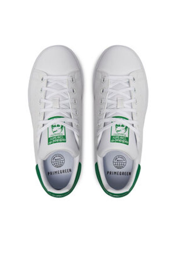 Adidas - adidas Sneakersy Stan Smith J FX7519 Biały. Kolor: biały. Materiał: skóra. Model: Adidas Stan Smith