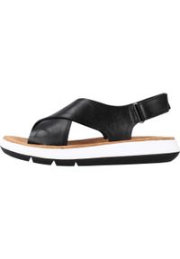 Clarks - Sandały CLARKS JEMSA CROSS Czarny. Kolor: czarny. Materiał: skóra. Sezon: lato