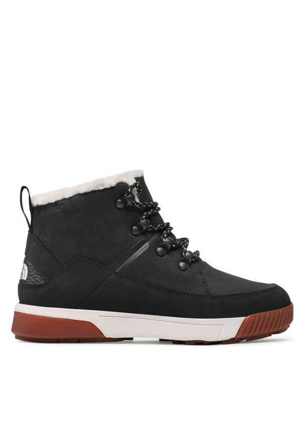 The North Face Trzewiki Sierra Mid Lace Wp NF0A4T3XR0G1 Czarny. Kolor: czarny. Materiał: skóra