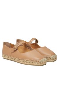 Castañer Espadryle Pepa/250 025701 Beżowy. Kolor: beżowy. Materiał: skóra #6