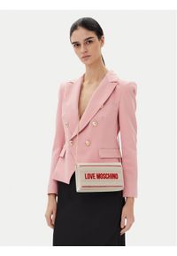 Love Moschino - LOVE MOSCHINO Torebka JC4241PP0MKO110A Różowy. Kolor: różowy. Materiał: skórzane #1
