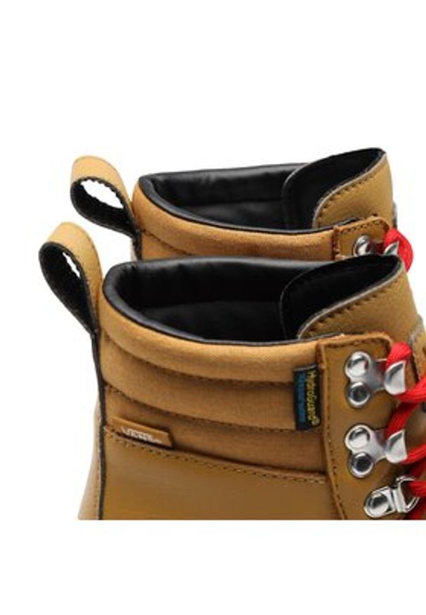 Vans Trapery Colfax Elevate Mte-2 VN000BVSBYA1 Brązowy. Kolor: brązowy. Materiał: skóra