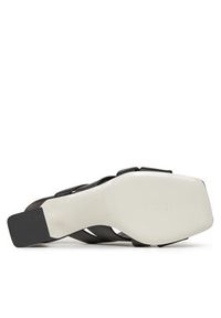 Pollini Klapki SA28117C1ITE0000 Czarny. Kolor: czarny. Materiał: skóra #6