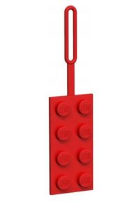 LEGO - Lego Klocek Czerwony Zawieszka do bagażu 52002. Kolor: czerwony. Styl: klasyczny #2
