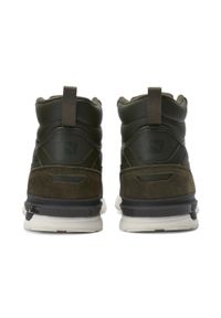 Buty do chodzenia męskie Puma Graviton Mid. Kolor: zielony. Materiał: materiał, syntetyk. Sport: turystyka piesza