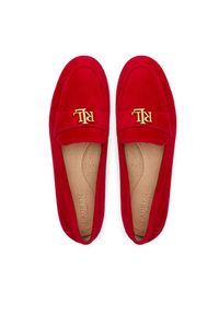 Lauren Ralph Lauren - LAUREN RALPH LAUREN Lordsy 802946809006 Czerwony. Kolor: czerwony. Materiał: zamsz, skóra #4