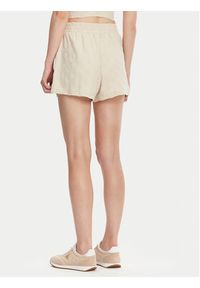 Guess Szorty sportowe V5GD16 KCT02 Beżowy Regular Fit. Kolor: beżowy. Materiał: syntetyk
