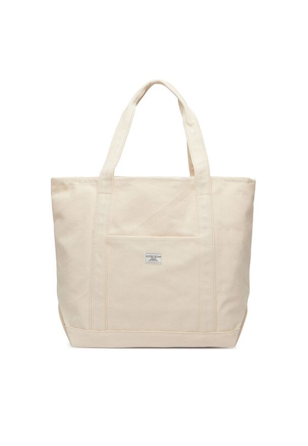 Guess Jeans Torebka M6GZ24 WHFZ1 Beżowy. Kolor: beżowy