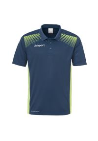 UHLSPORT - Koszulka polo dla dzieci Uhlsport Goal. Typ kołnierza: polo. Kolor: biały, wielokolorowy, czarny. Materiał: tkanina