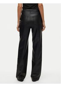 Vero Moda Spodnie z imitacji skóry Tessa 10310878 Czarny Wide Leg. Kolor: czarny. Materiał: skóra #5