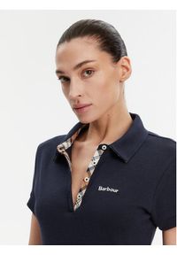Barbour Sukienka codzienna LDR0416NY13 Granatowy Regular Fit. Okazja: na co dzień. Kolor: niebieski. Materiał: bawełna, wiskoza. Typ sukienki: proste. Styl: casual #3