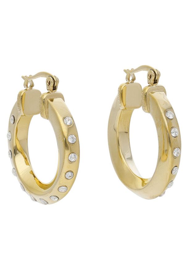 Guess Kolczyki JUBE01 487JW Złoty. Materiał: złote. Kolor: złoty